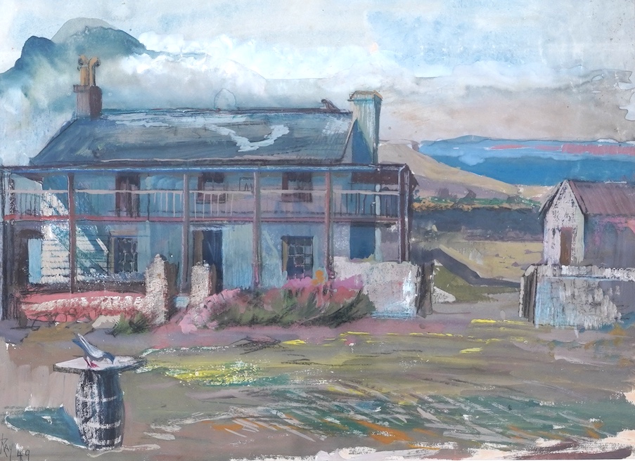 Ray Howard-Jones, 1903-1996, 'Nr Llangorse Lake'